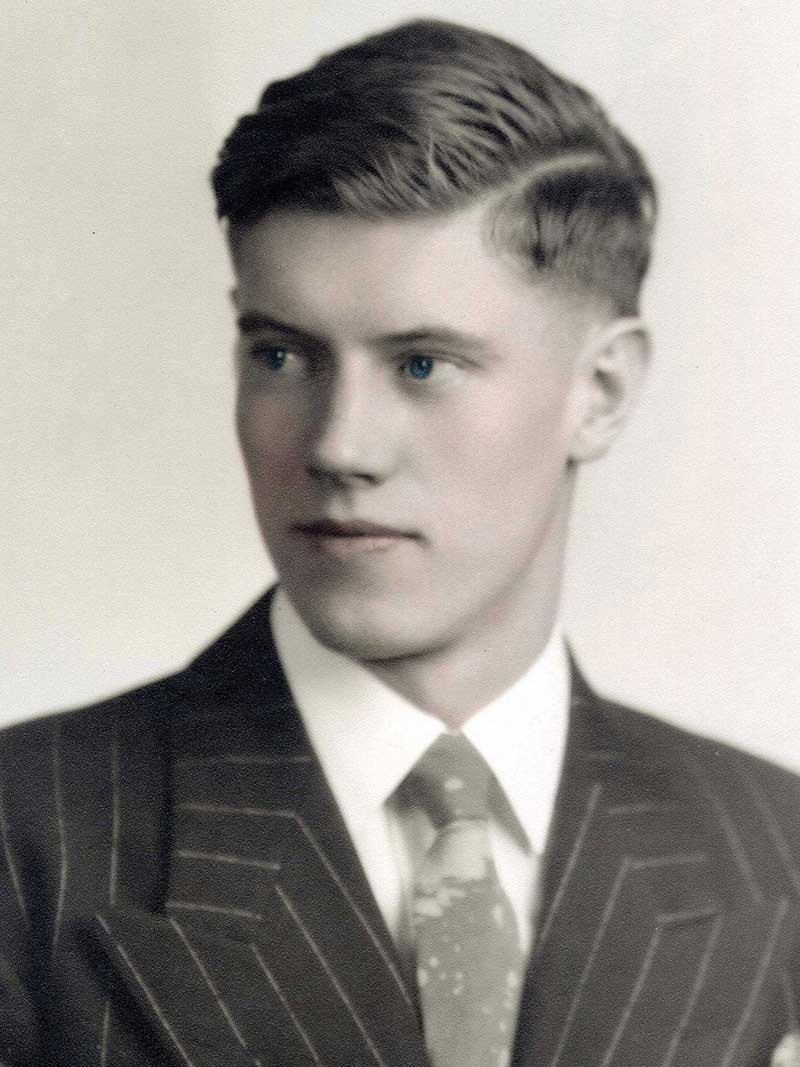 Robert Wegman in High School